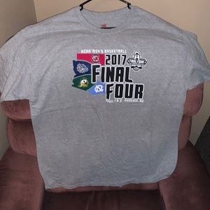 Hanes Gray NCAA 2017 Final Four T Shirt size 2XL